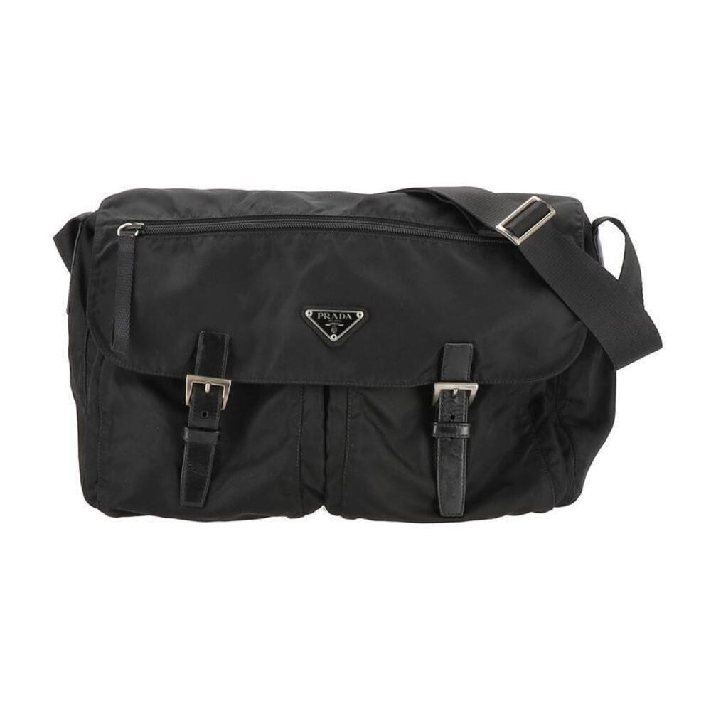Prada Messenger Crossbody Bag Black